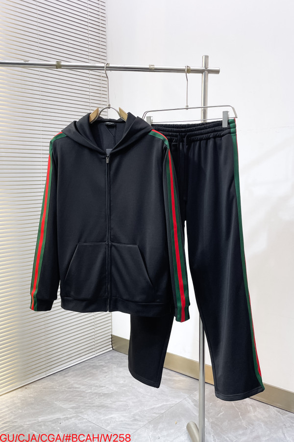 稀少 グッチ コピーおすすめ の2026SS シルクシルクシルクニットジッパー付きジャケットセット