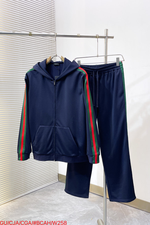 ★超人気 グッチ n級品 の2026SS シルクシルクシルクニットジッパー付きジャケットセット