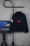 使い勝手良し クロムハーツ n級品 の2026SS リベット重デニムコート