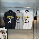 追跡付 ケンゾー 激安偽物 の2026SS メンズ クルーネック半袖Tシャツ2色