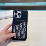 【限定】 ディオール スーパーコピー のDiorグ携帯ケースライチ柄磁気吸引ケース