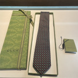 追跡付  グッチ 偽物通販 2026SS メンズ プリントネクタイ