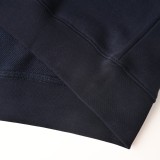 【限定】 バーバリー 激安通販 の2026SS 植毛カラー刺繍戦馬丸首衛衣