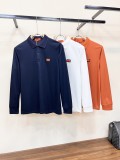 【限定】 エルメス コピーおすすめ 2026SS メンズ開襟ポロシャツTシャツ