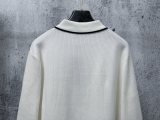 累積売上総額第１位！ディオール 偽物通販 の2026SS 刺繍開襟ニット