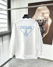 新作 プラダ 激安偽物 の2026SS 刺繍ラウンドネックの衛衣