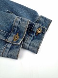 大人気 ロエベ n級品 の2026SS デニムのコート