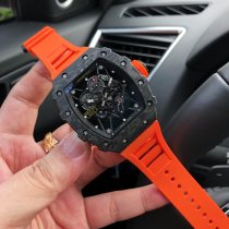 高品質リシャールミル 時計 スーパーコピー メンズ 自動巻き2色