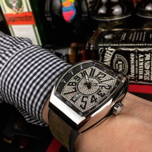 高級人気新品フランクミュラー 時計 スーパーコピー メンズ クオーツ 2色