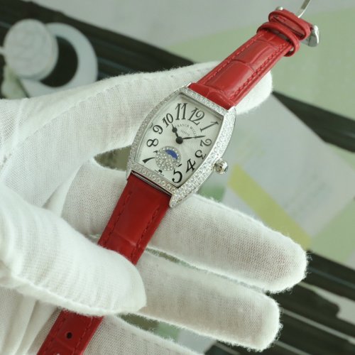 大人気新品フランクミュラー 時計 コピー レディース クオーツ 2色