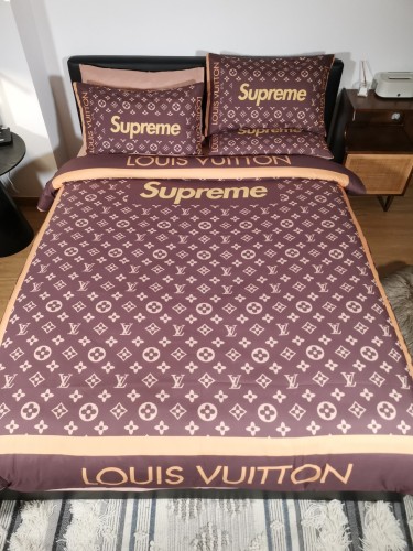 シュプリーム寝具カバーコピー 大人気2020新品 Superme 寝具カバー 綿１００％4点セット