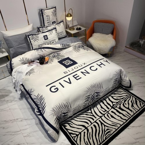 ジバンシー寝具カバーコピー 定番人気2021新品 GIVENCHY 寝具カバー綿１０ ０％ 4点セット