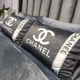 シャネル寝具カバーコピー 大人気2022新品 CHANEL 寝具カバークリスタルベルベット 4点セット