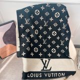 ルイヴィトンマフラーコピー 定番人気2022新品 Louis Vuitton 男女兼用 ウール スカーフ 2色