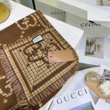 グッチマフラーコピー 大人気2022新品 GUCCI 男女兼用 ウールスカーフ