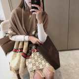 グッチマフラーコピー 定番人気2022新品 GUCCI 男女兼用 ウール スカーフ 2色