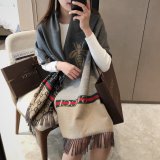 グッチマフラーコピー 定番人気2022新品 GUCCI 男女兼用 ウール スカーフ 2色