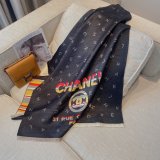 シャネルマフラーコピー 定番人気2022新品 CHANEL 男女兼用 ウール スカーフ 3色