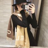 シャネルマフラーコピー 定番人気2022新品 CHANEL 男女兼用 ウール スカーフ 2色