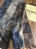 高品質 ロエベマフラーコピー 大人気2022新品 Loewe 男女兼用 ウールスカーフ