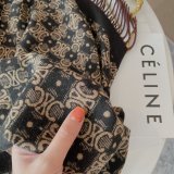 セリーヌマフラーコピー 定番人気2022新品 Celine男女兼用 ウール スカーフ 3色
