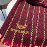 ジョルジオアルマーニマフラーコピー 2022新品注目度NO.1 Giorgio Armani 男女兼用 ウール スカーフ