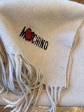 モスキーノマフラーコピー 2022新品注目度NO.1 Moschino 男女兼用 ウール スカーフ