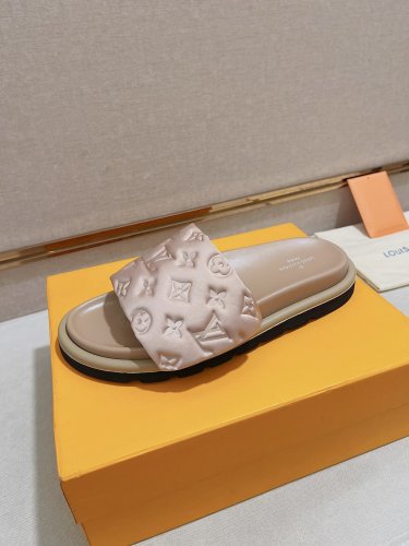 ルイヴィトン靴コピー 定番人気2022新品 Louis Vuitton 男女兼用 サンダル-スリッパ