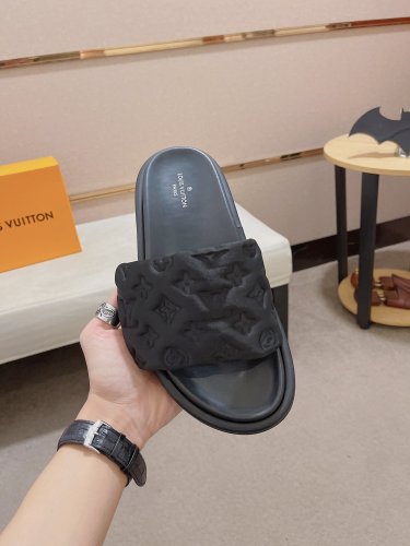 ルイヴィトン靴コピー 定番人気2022新品 Louis Vuitton 男女兼用 サンダル-スリッパ