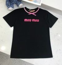 ミュウミュウ服コピー 2023新品注目度NO.1 MIUMIU レディース 半袖Tシャツ 3色