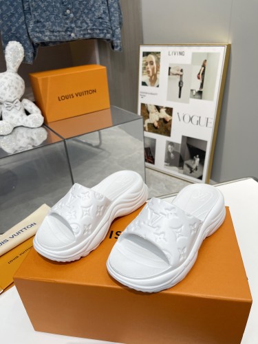 ルイヴィトン靴コピー 2023新品注目度NO.1 Louis Vuitton メンズ サンダル-スリッパ