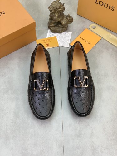 ルイヴィトン靴コピー 定番人気2023新品 Louis Vuitton メンズ パンプス
