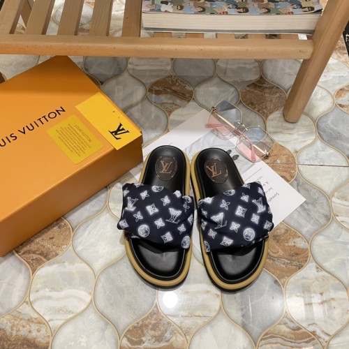 ルイヴィトン靴コピー 大人気2023新品 Louis Vuitton レディース サンダル-スリッパ