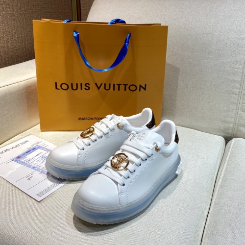 ルイヴィトン靴コピー 定番人気2023新品 Louis Vuitton レディース カジュアルシューズ
