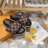 ルイヴィトン靴コピー 大人気2023新品 Louis Vuitton レディース サンダル-スリッパ
