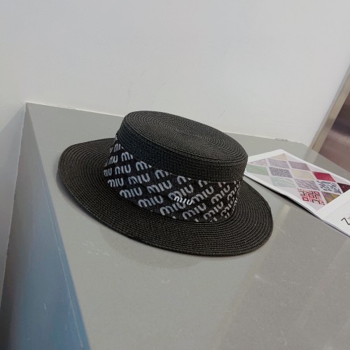ミュウミュウ帽子コピー 定番人気2023新品 MIUMIU レディース 麦わらハット