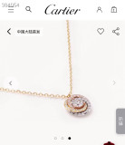 高品質♪♪♪ カルティエ ネックレス 18k 偽物 2色