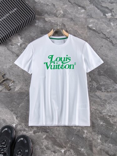 すぐ届く 2024 ルイヴィトン 新作 半袖Tシャツ コピー 2色