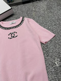 【大特価】2024 シャネル 新作 半袖Tシャツ コピー 2色