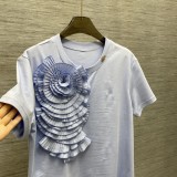 おすすめ 2024 ヴァレンティノ 新作 半袖Tシャツ コピー 4色