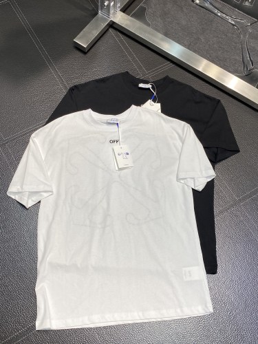 完売必至 2024 オフホワイト 新作 半袖Tシャツ 偽物 2色
