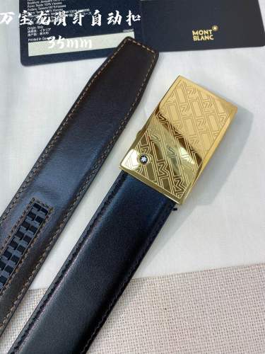 世界中で大人気♪ モンブラン 新作 メンズベルト コピー 34mm