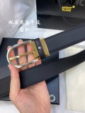 注目アイテム☆ モンブラン 新作 メンズベルト 偽物 35mm