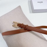 ★日本!!人気！セリーヌ 新作 レディースベルト スーパーコピー 25mm