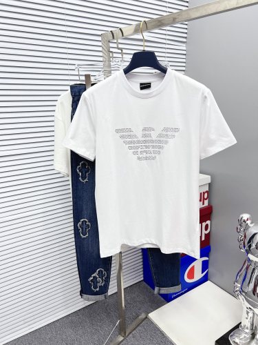 人気No1 2024 ジョルジオアルマーニ 新作 半袖Tシャツ スーパーコピー 4色