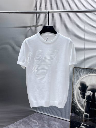 完売必至 2024 ジョルジオアルマーニ 新作 半袖Tシャツ コピー 2色