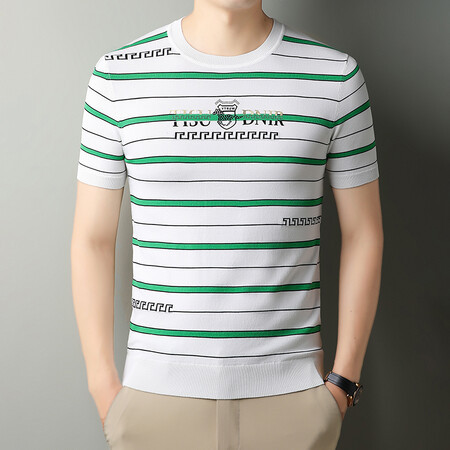 最安値挑戦 2024 ジョルジオアルマーニ 新作 半袖Tシャツ スーパーコピー 3色
