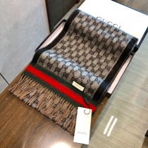 使い勝手良し 2024 グッチ 新作 マフラー ニット 偽物