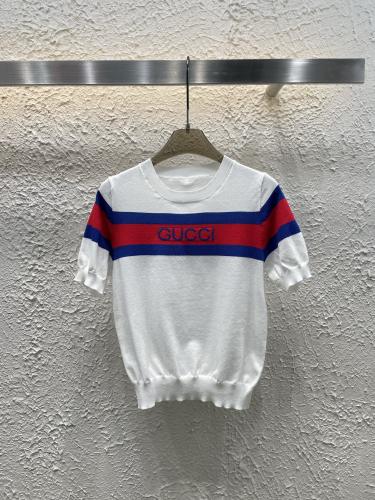 完売必至 2025 グッチ 新作 半袖Tシャツ スーパーコピー 2色