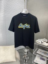 完売必至 ★ 2025 ルイヴィトン 新作 半袖Tシャツ スーパーコピー 2色